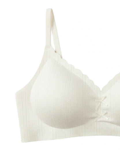 Seamless Padded Bra - Pluma - Off White