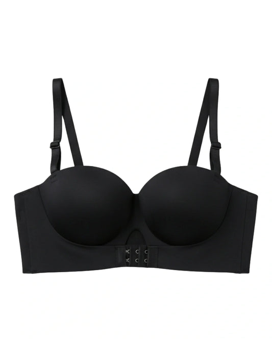 Seamless Padded Bra - Unora - Black