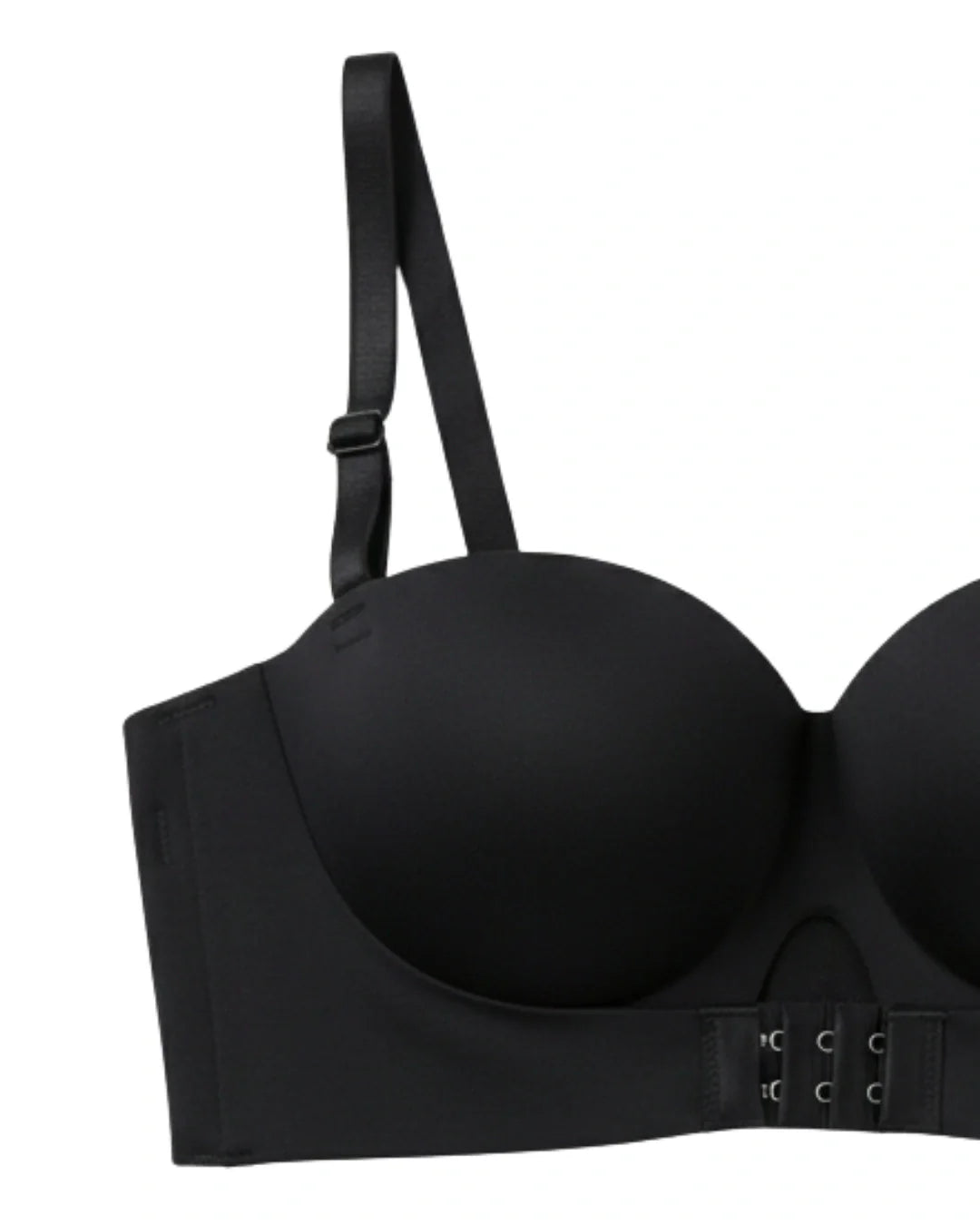 Seamless Padded Bra - Unora - Black