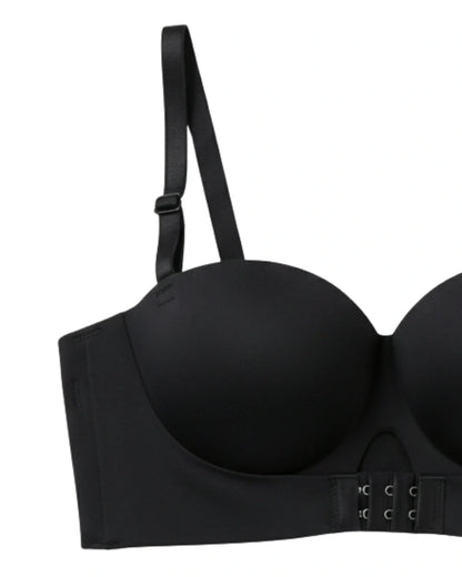 Seamless Padded Bra - Unora - Black