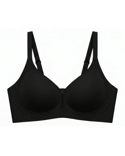 Seamless Padded Bra - Eros - Black
