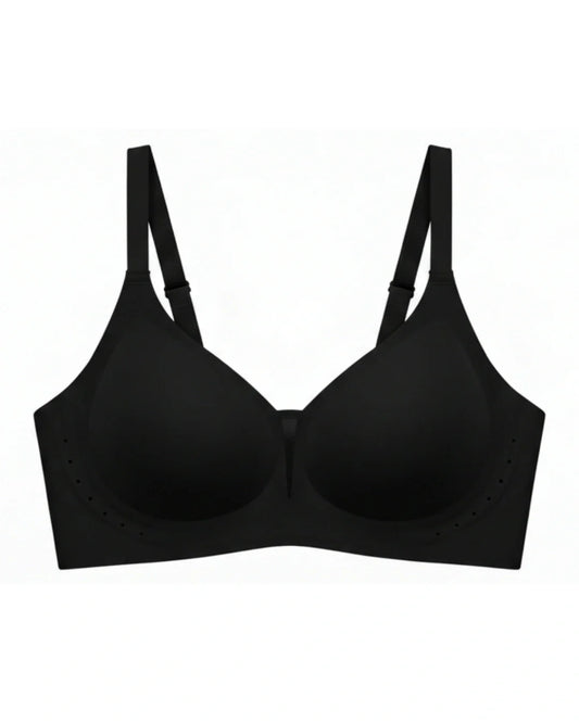 Seamless Padded Bra - Eros - Black