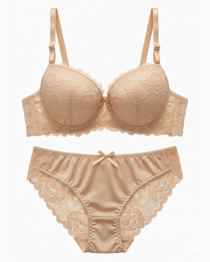 Padded Bra Set -  Embro - Dark Skin
