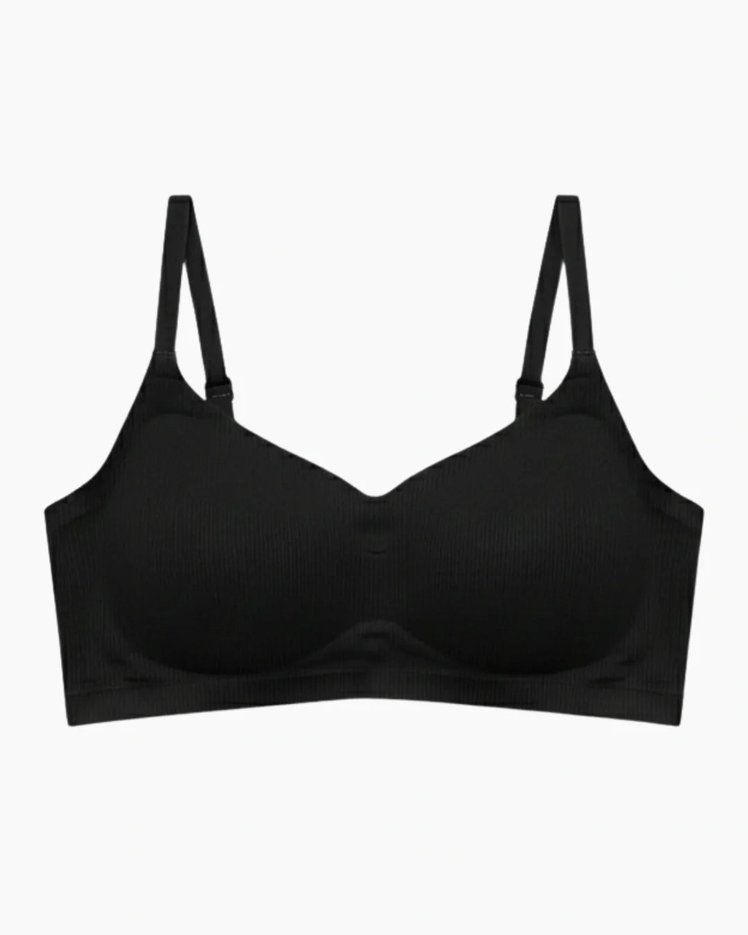 Padded Seamless Soft Shape Bra - Black