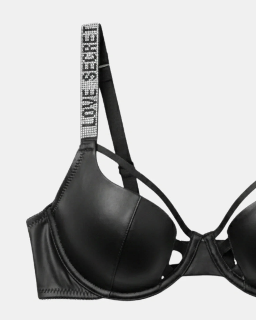 Non Padded Underwire Bra Set - True Fit - Black