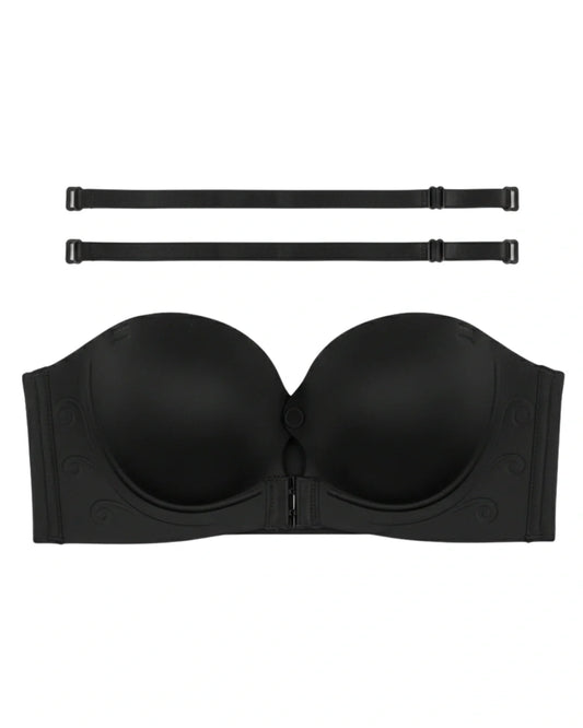 Seamless Padded Bra - Noryx - Black
