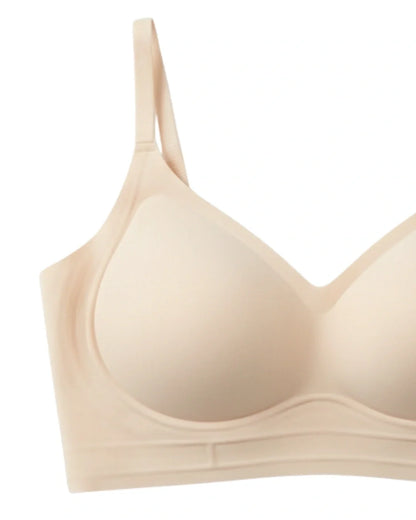 Seamless Padded Bra - Silvera - Skin