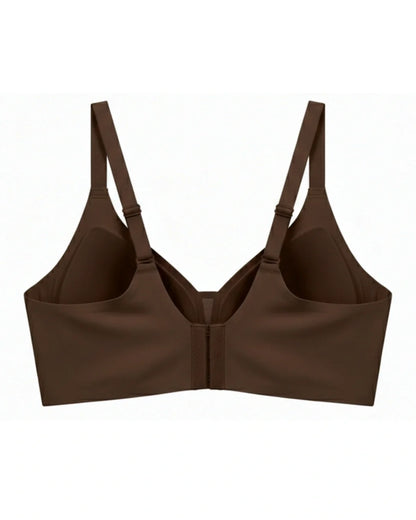 Seamless Padded Bra - Eros - Dark Brown