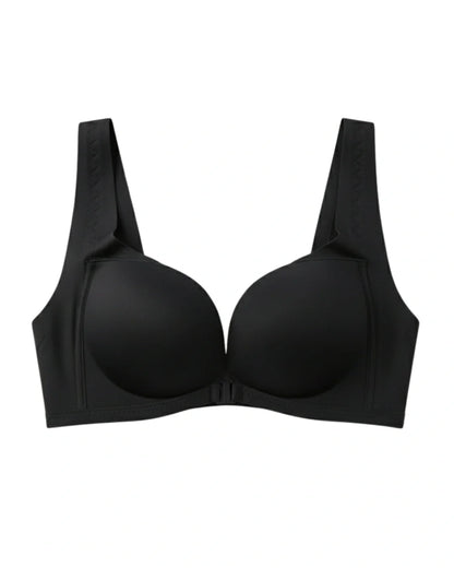 Seamless Padded Bra - Elvra - Black