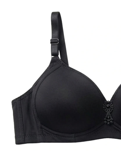 Padded Bra - Silvia - Black