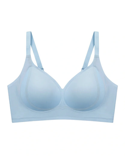 Seamless Padded Bra - Zavelle - Sky Blue