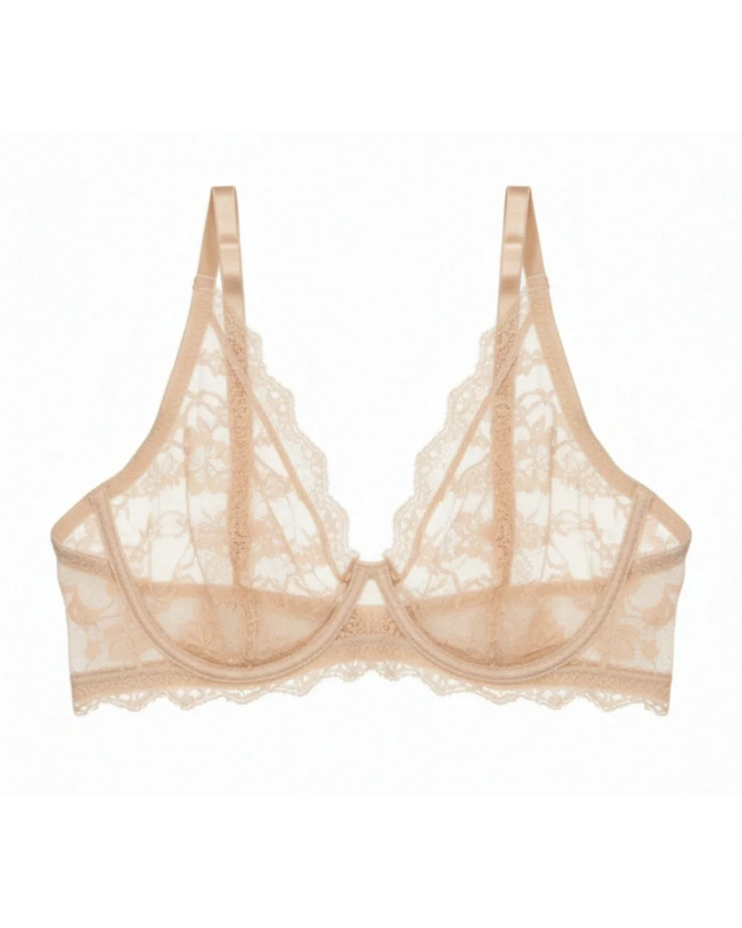 Non-Padded Bra - Aria - Off White