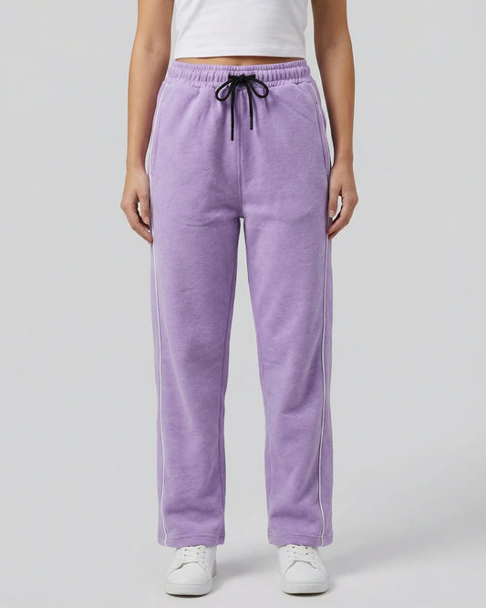 Fleece Lounge Trouser -Comfy Core - Purple