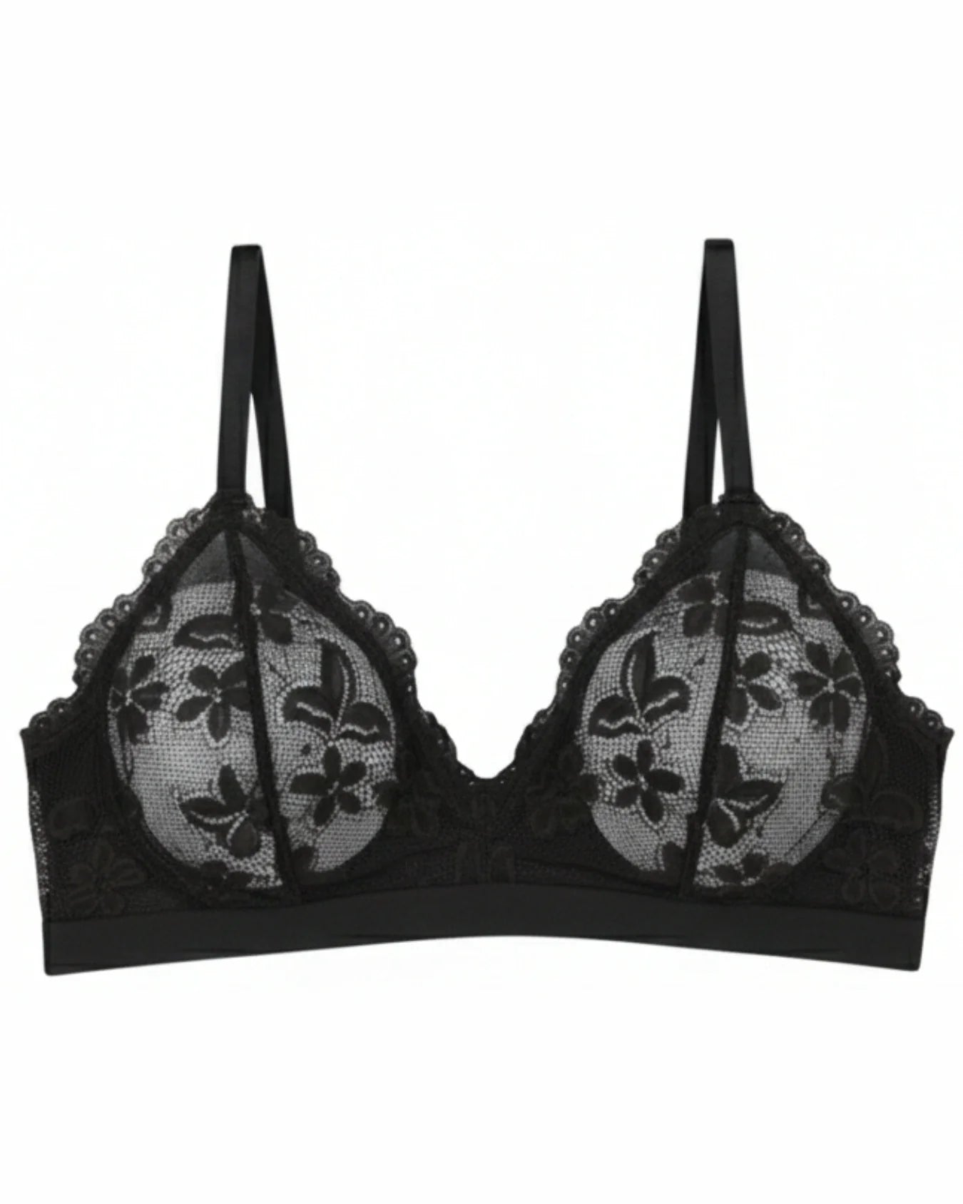 Padded Bra - Noelia - Black