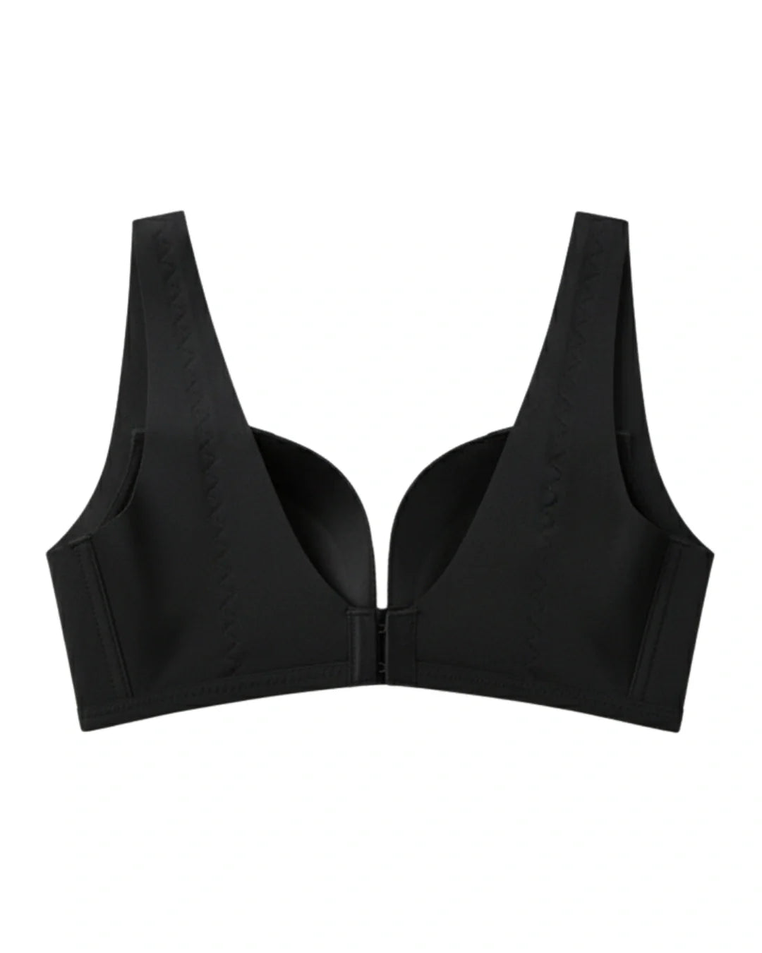 Seamless Padded Bra - Elvra - Black