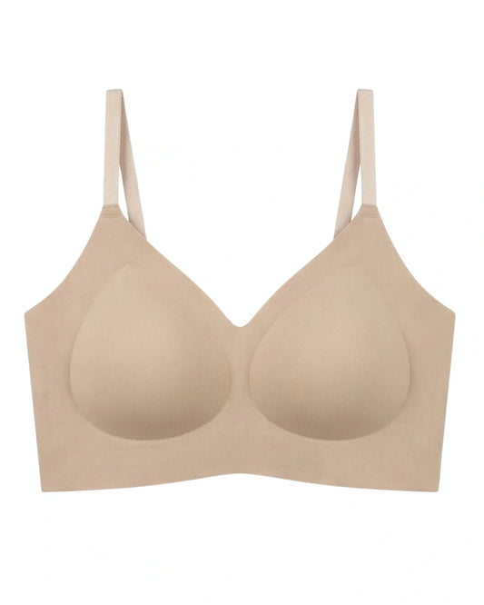 Seamless Padded Bra - Elvee - Dark Skin