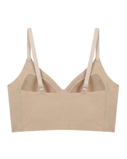 Seamless Padded Bra - Elvee - Dark Skin