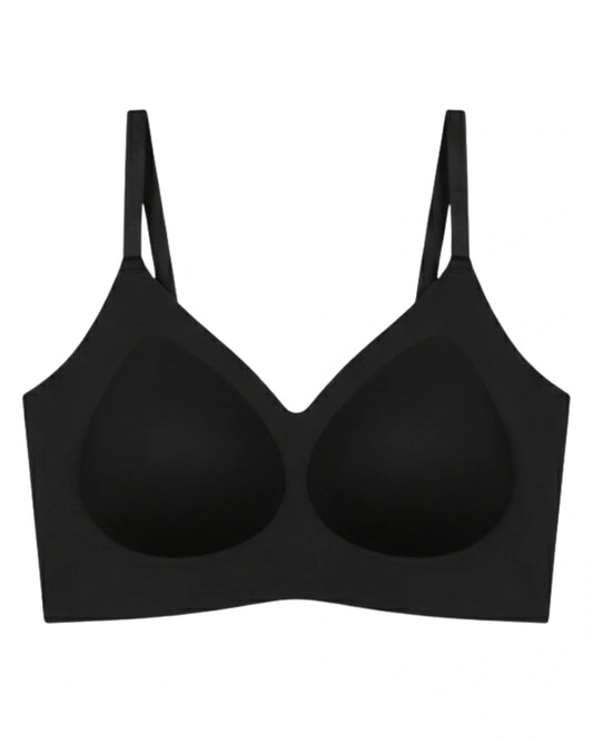Seamless Padded Bra - Elvee - Black