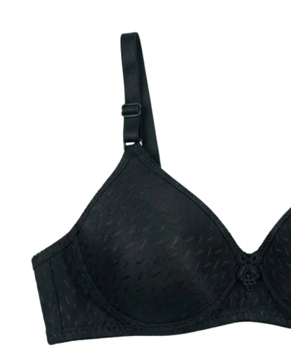 Padded Bra - Silara - Black