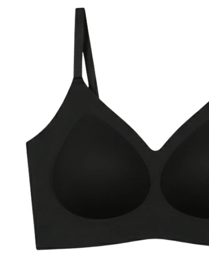 Seamless Padded Bra - Elvee - Black