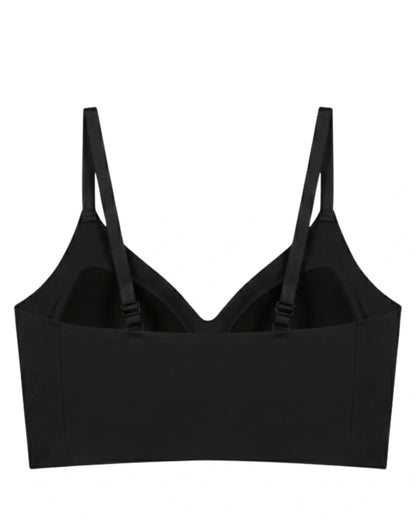 Seamless Padded Bra - Elvee - Black