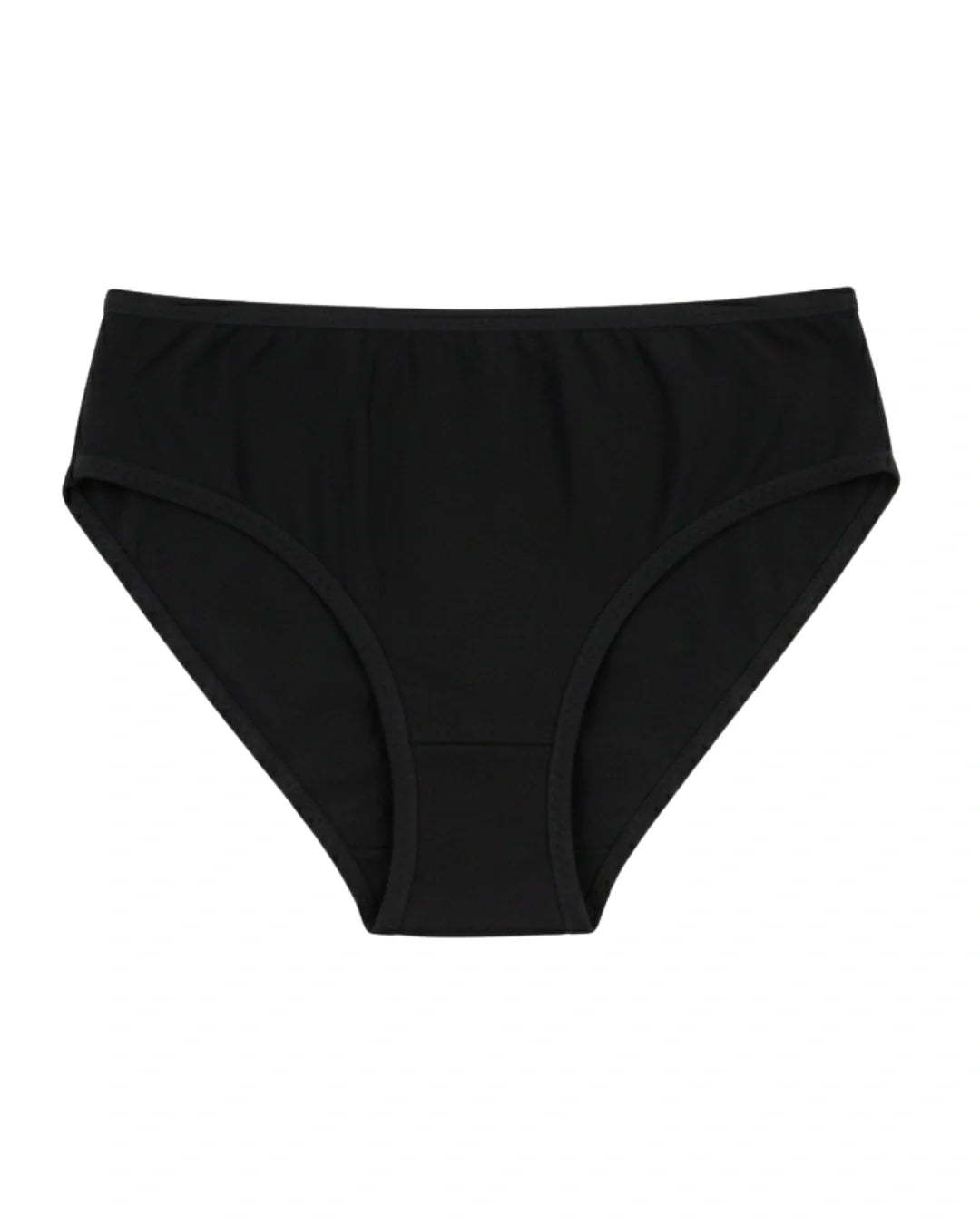 Cotton Brief Panty - Arvia - Black