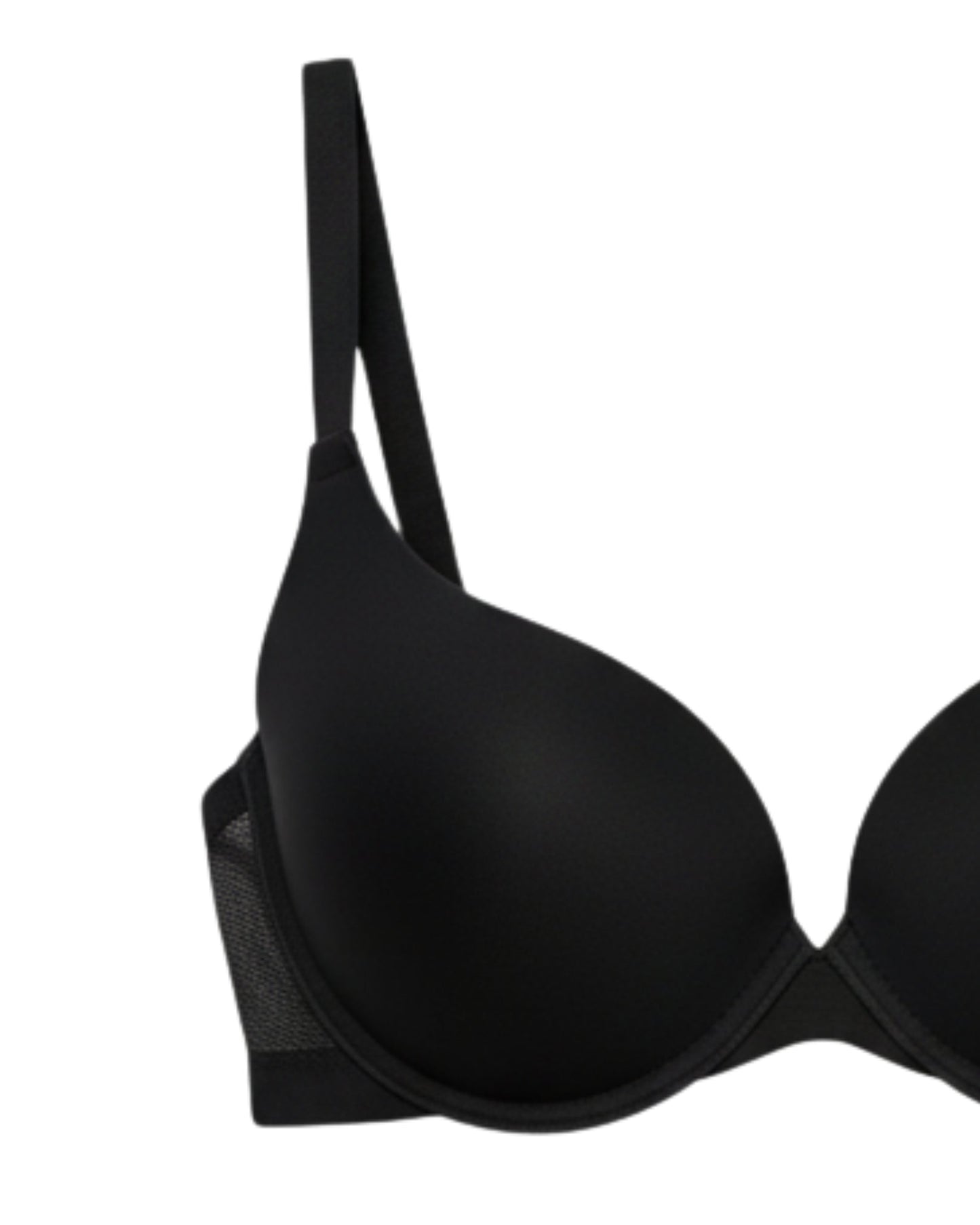 Padded T-Shirt Bra -Soft Glow - Black