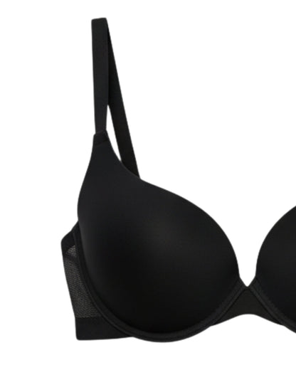 Padded T-Shirt Bra -Soft Glow - Black