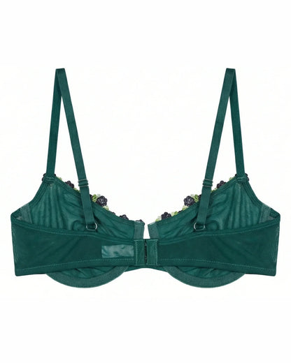Non-Padded Bra - Mila - Green
