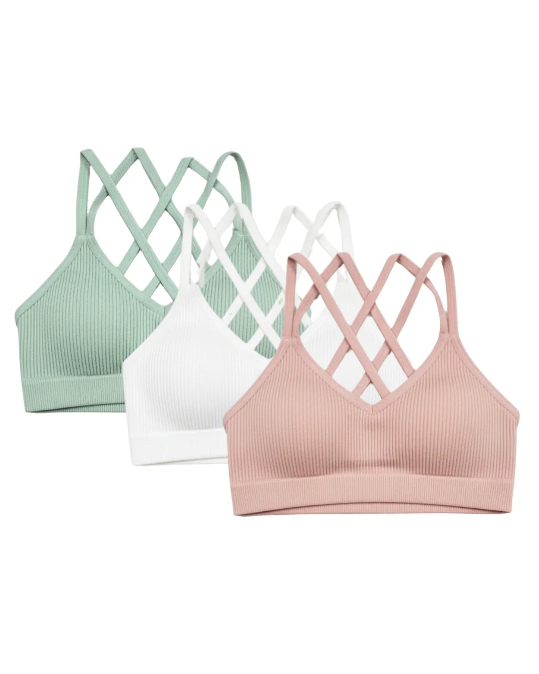 Pack of 3 Teenage Bra - Rib Lite