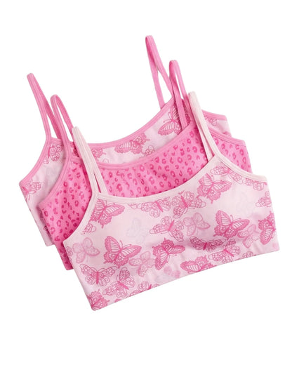 Pack of 3 Bralette - Misty Bloom