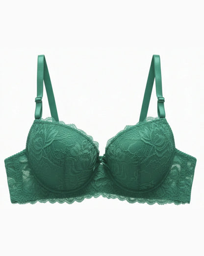 Padded Bra Set -  Embro - Sea Green