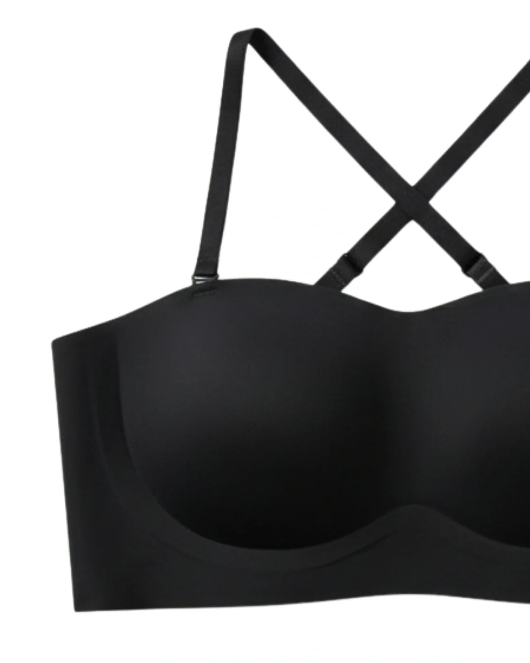 Seamless Padded Bra - Slyxia - Black