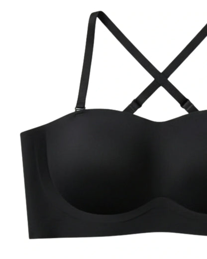 Seamless Padded Bra - Slyxia - Black