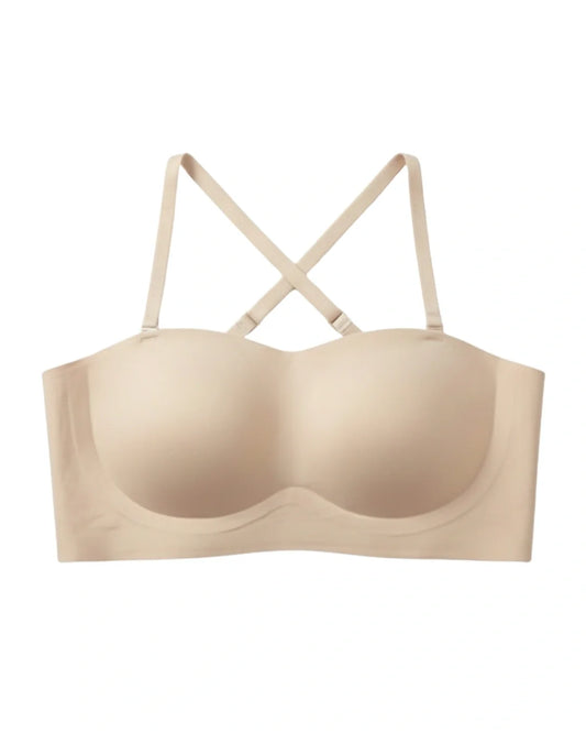 Seamless Padded Bra - Slyxia - Skin
