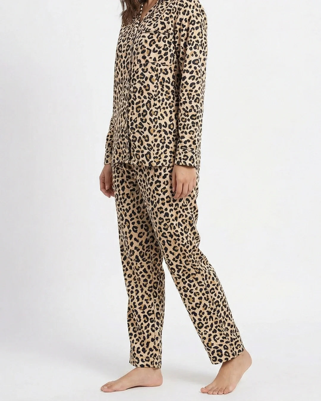 Linen Pajama Suit - Leora