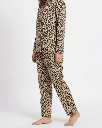 Linen Pajama Suit - Leora
