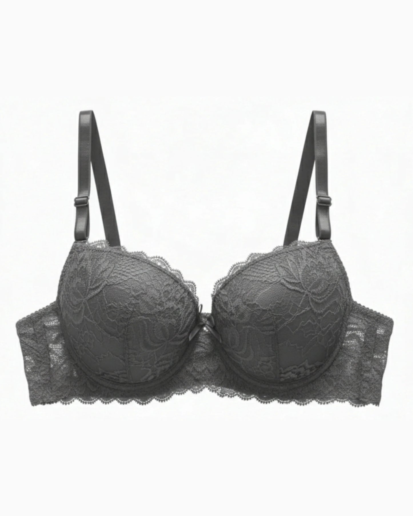 Padded Bra Set -  Embro - Grey
