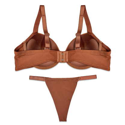 Bra Set -  Brown Bliss