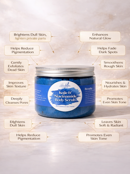Skin Glow Kojic + Niacinamide Body Scrub