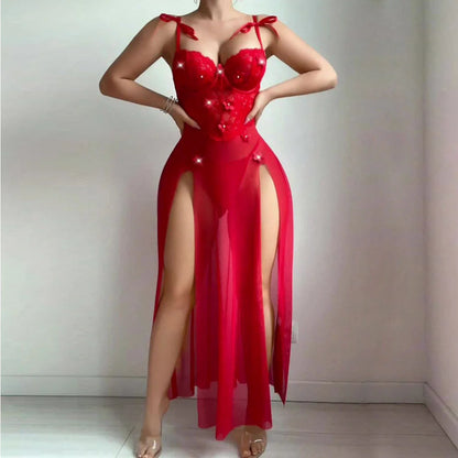 Lingerie Gown - Crimsona