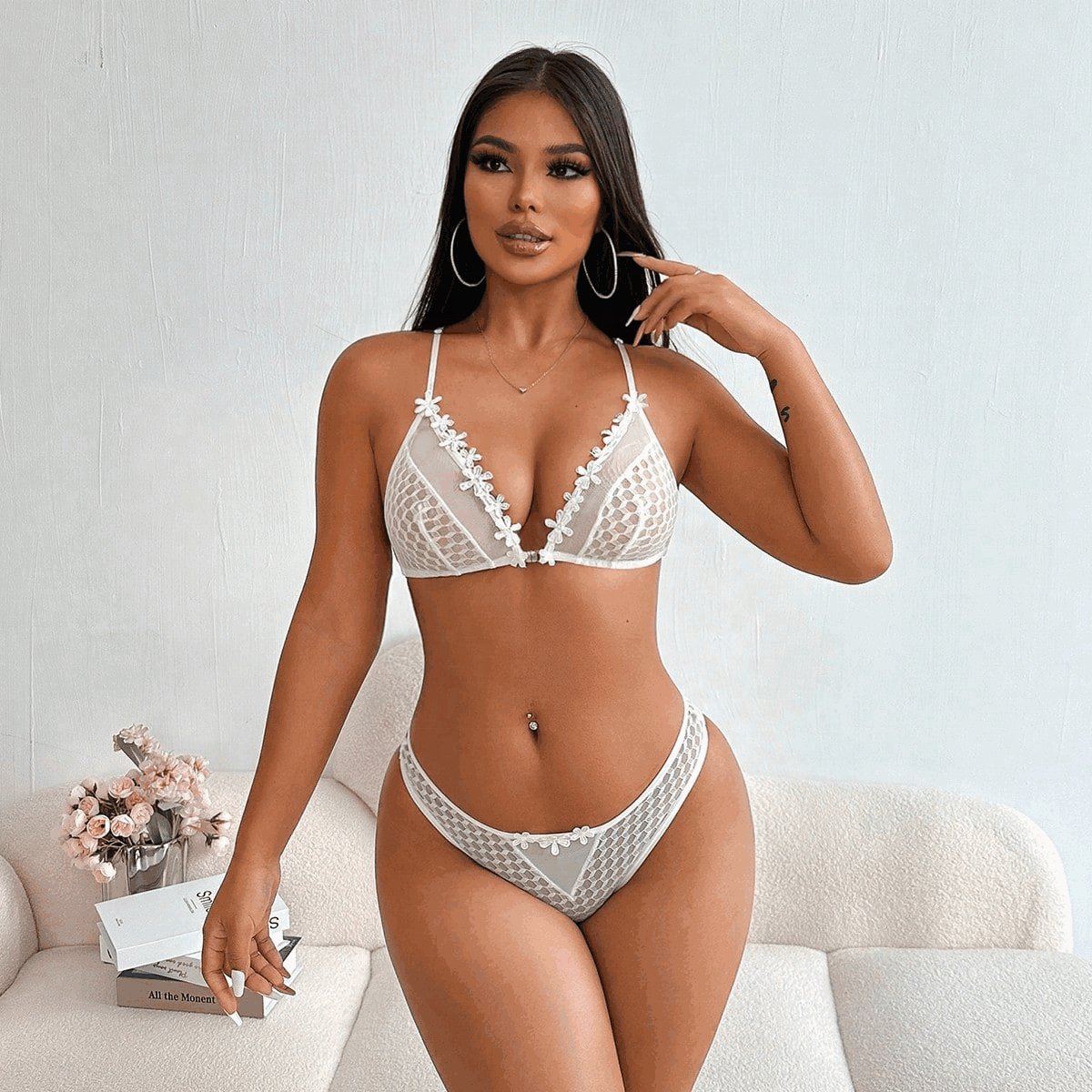 Bra Set -  Ebon Lace