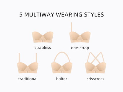 Padded Bra - Smooth Ease - Brown
